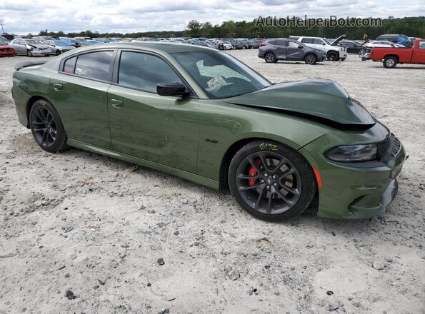 2C3CDXCT3PH508635 2023 DODGE CHARGER Green 