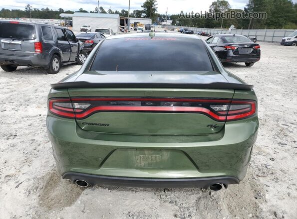 2C3CDXCT3PH508635 2023 DODGE CHARGER Green 