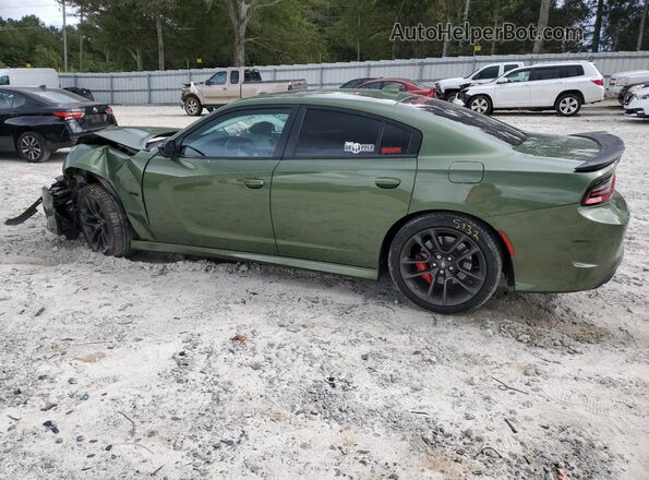 2C3CDXCT3PH508635 2023 DODGE CHARGER Green 