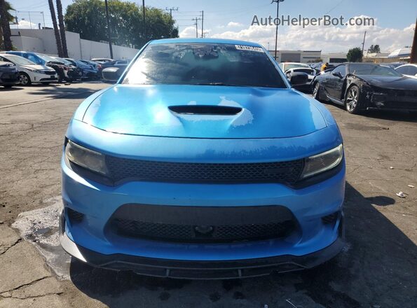 2C3CDXCT3PH576126 2023 DODGE CHARGER Blue Vista frontal