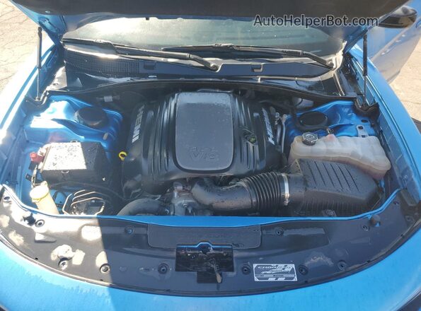 2C3CDXCT3PH576126 2023 DODGE CHARGER Blue Vista interior trasera