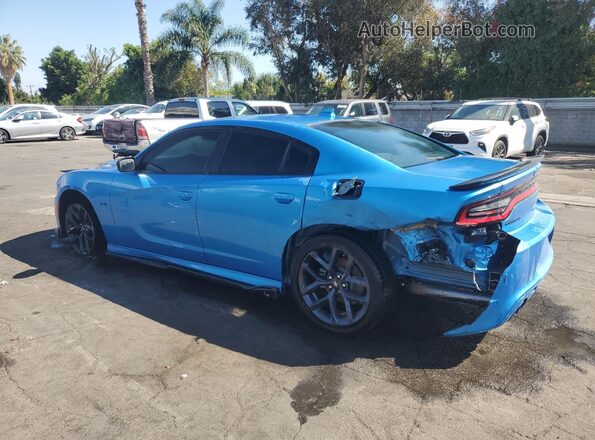 2C3CDXCT3PH576126 2023 DODGE CHARGER Blue 