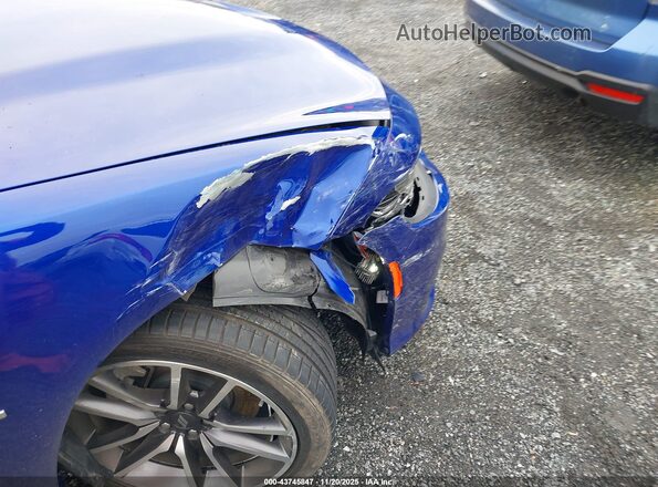 2C3CDXCT5NH100957 2022 DODGE CHARGER Blue Դիմացի տեսք
