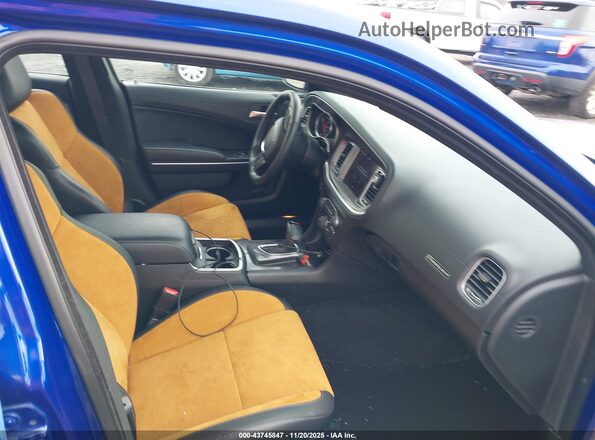 2C3CDXCT5NH100957 2022 DODGE CHARGER Blue Սալոնի դիմացի տեսք