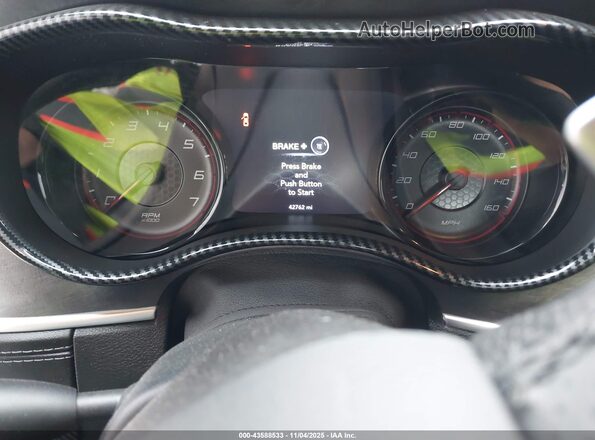 2C3CDXCT8LH212200 2020 DODGE CHARGER Gray Vista de los asientos traseros