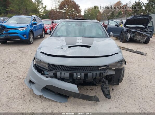 2C3CDXCT8LH212200 2020 DODGE CHARGER Gray Vista interior trasera