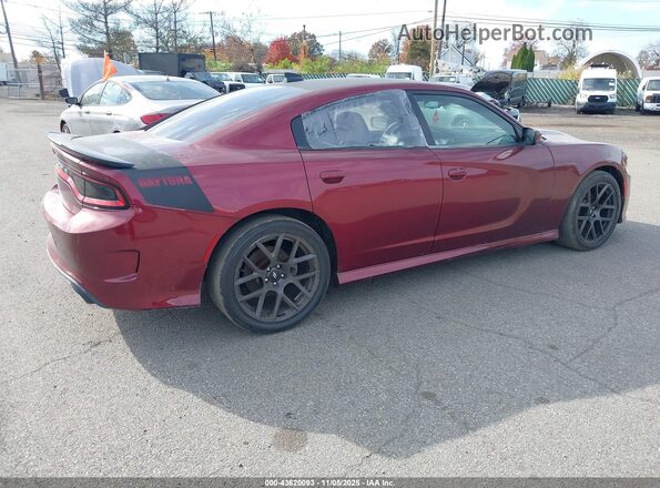 2C3CDXCT9JH331547 2018 DODGE CHARGER Burgundy 