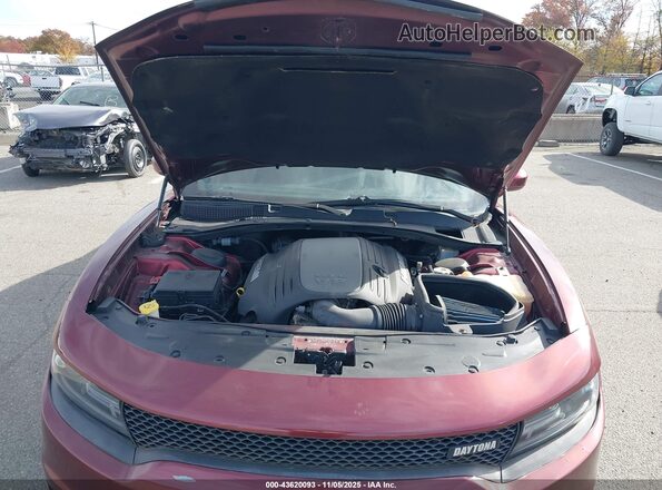 2C3CDXCT9JH331547 2018 DODGE CHARGER Burgundy 