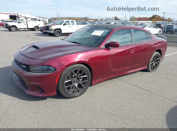 2C3CDXCT9JH331547 2018 DODGE CHARGER Burgundy 