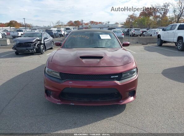2C3CDXCT9JH331547 2018 DODGE CHARGER Burgundy 