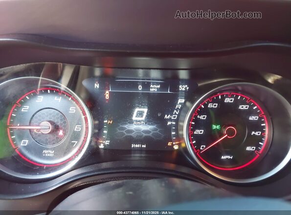 2C3CDXCT9MH592018 2021 DODGE CHARGER Red Вид задніх сидінь