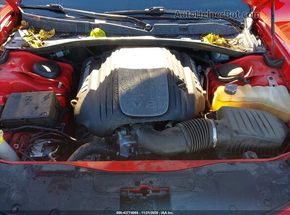 2C3CDXCT9MH592018 2021 DODGE CHARGER Red Вид ззаду