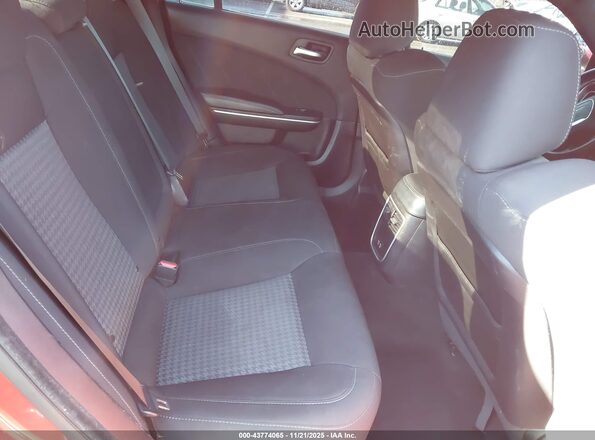 2C3CDXCT9MH592018 2021 DODGE CHARGER Red Вид наклейки з VIN-кодом