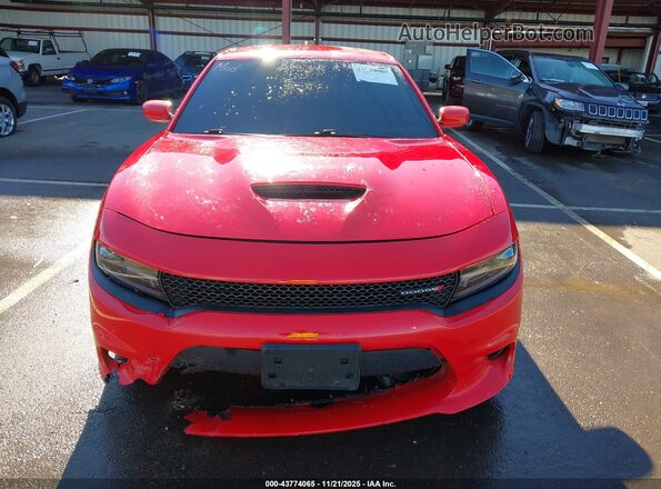 2C3CDXCT9MH592018 2021 DODGE CHARGER Red Вид щитка приладів