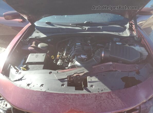 2C3CDXCT9NH122752 2022 DODGE CHARGER Burgundy 
