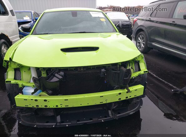 2C3CDXCT9PH698327 2023 DODGE CHARGER Green ხელსაწყოთა პანელის ხედი