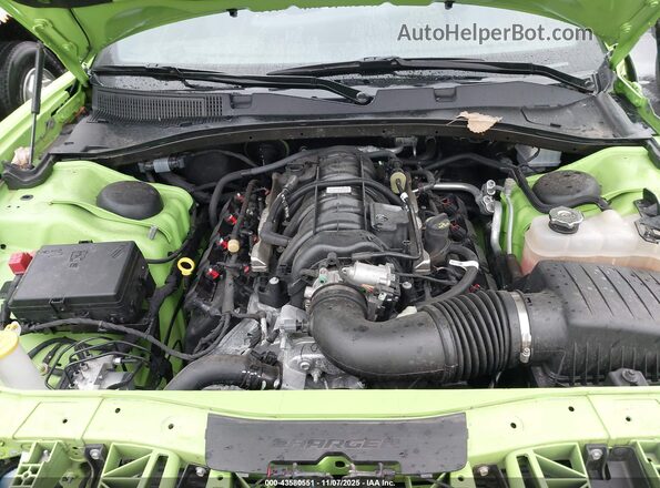 2C3CDXCT9PH698327 2023 DODGE CHARGER Green უკანა ხედი