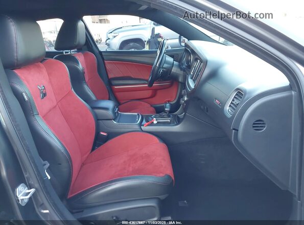 2C3CDXGJ0LH188581 2020 DODGE CHARGER Gray Вид салону спереду