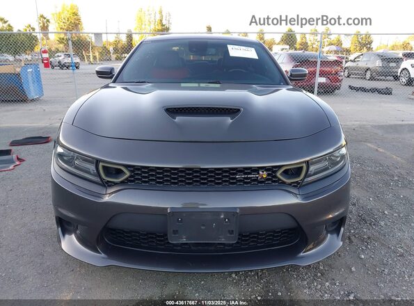 2C3CDXGJ0LH188581 2020 DODGE CHARGER Gray Вид панелі приладів