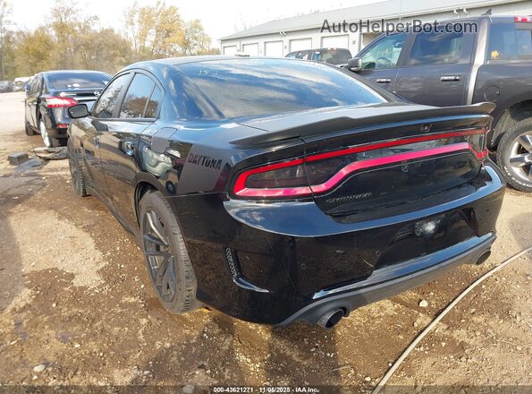 2C3CDXGJ2LH183298 2020 DODGE CHARGER Black Trasero izquierdo