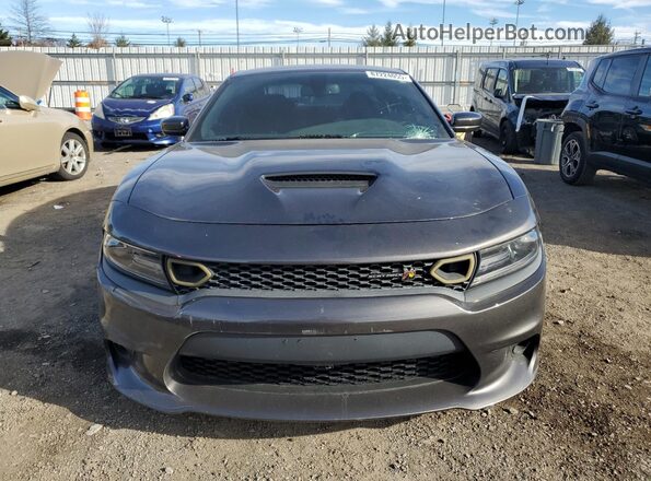 2C3CDXGJ3KH756885 2019 DODGE CHARGER Gray Vista frontal
