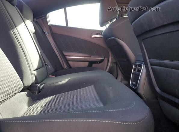 2C3CDXGJ3KH756885 2019 DODGE CHARGER Gray Vista de los asientos traseros