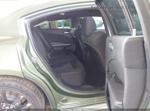 2C3CDXGJ5NH220587 2022 DODGE CHARGER Зеленый Вид наклейки с VIN-кодом