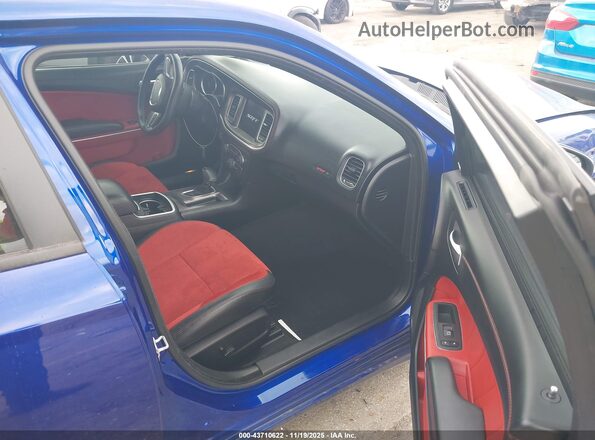 2C3CDXGJ6NH122149 2022 DODGE CHARGER Blue წინა სალონის ხედი