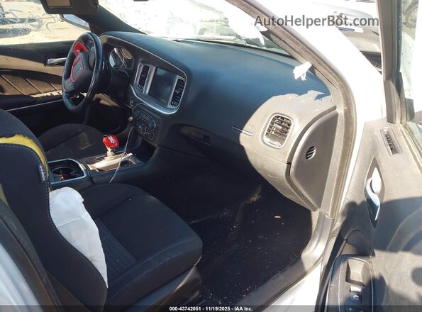 2C3CDXGJ9KH753960 2019 DODGE CHARGER White Front interior view