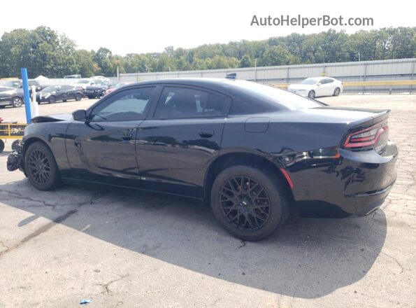 2C3CDXHG2GH330325 2016 DODGE CHARGER Black Tył lewy