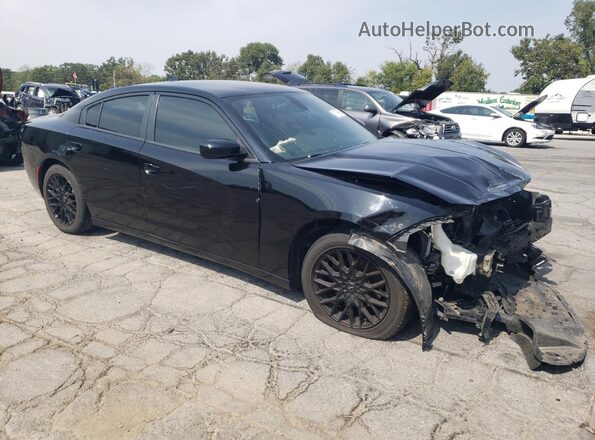 2C3CDXHG2GH330325 2016 DODGE CHARGER Black Przód prawy