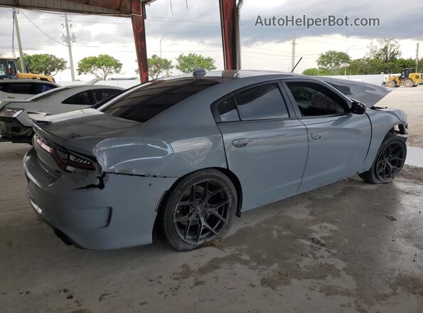 2C3CDXHG2NH104248 2022 DODGE CHARGER Silver Հետևի աջ