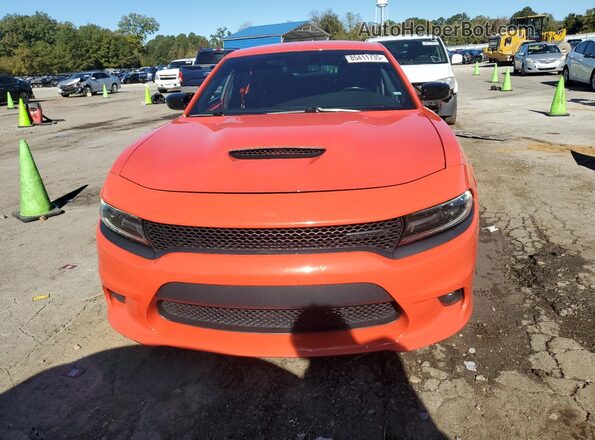 2C3CDXHG5MH633465 2021 DODGE CHARGER Orange Вид спереду