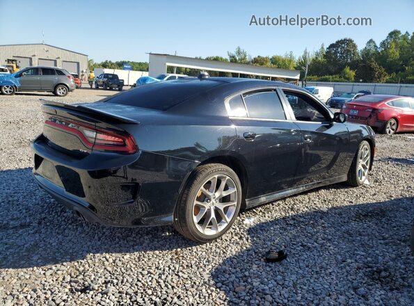 2C3CDXHG5NH152360 2022 DODGE CHARGER Black Tył prawy