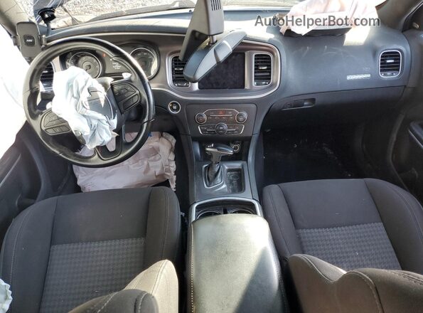 2C3CDXHG5NH152360 2022 DODGE CHARGER Black Widok deski rozdzielczej