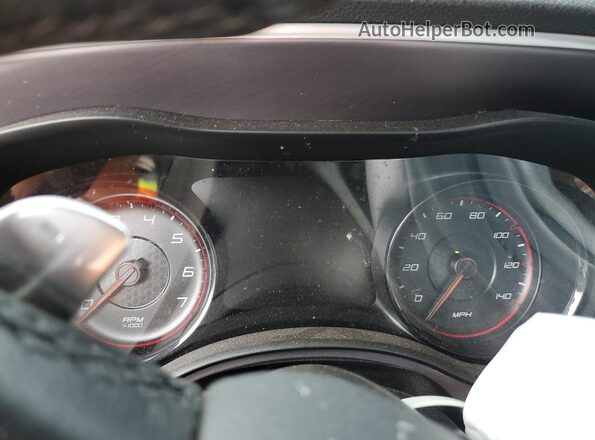 2C3CDXHG6LH238595 2020 DODGE CHARGER Silver Вид щитка приладів