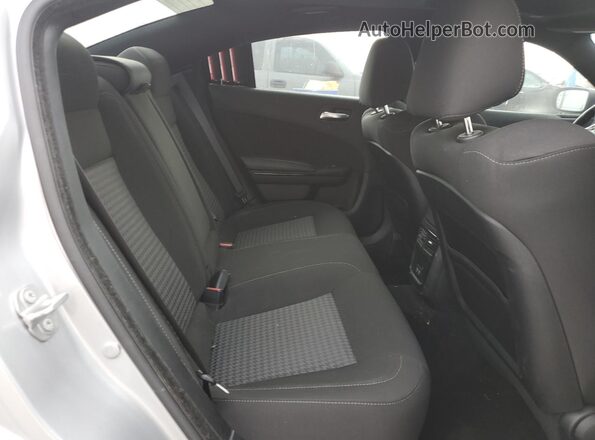 2C3CDXHG6LH238595 2020 DODGE CHARGER Silver Вид задніх сидінь