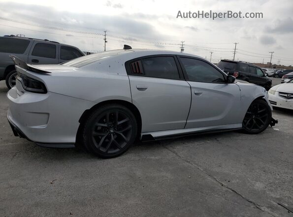 2C3CDXHG6LH238595 2020 DODGE CHARGER Silver Задня права чверть