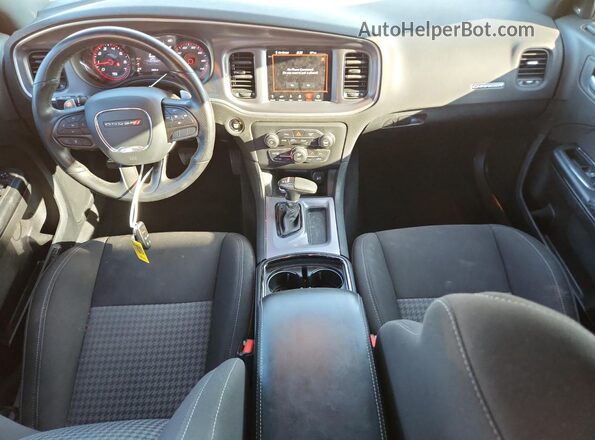 2C3CDXHG8LH193417 2020 DODGE CHARGER Черный Вид панели приборов