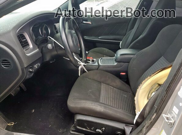 2C3CDXHG8LH238551 2020 DODGE CHARGER Silver Widok wnętrza z przodu