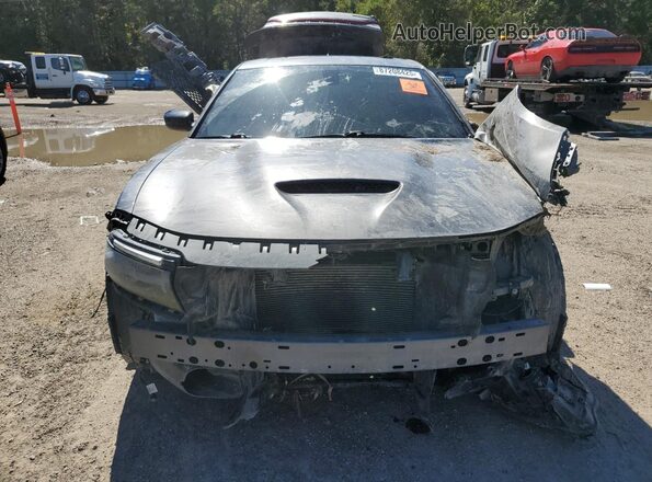 2C3CDXHG8NH244661 2022 DODGE CHARGER Gray Вид спереду