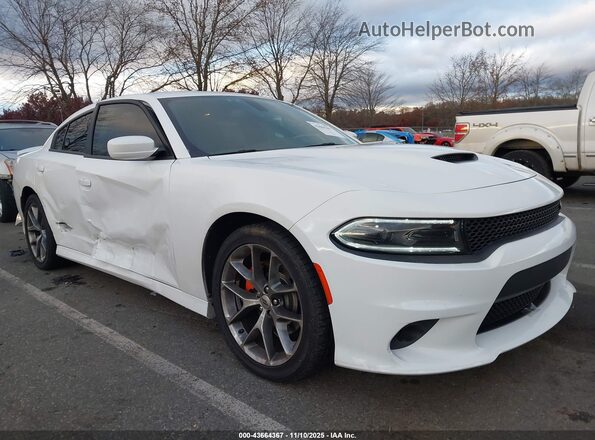 2C3CDXHG9NH176516 2022 DODGE CHARGER White წინა ხედი