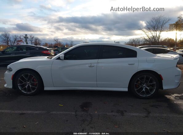 2C3CDXHG9NH176516 2022 DODGE CHARGER White უკანა სალონის ხედი