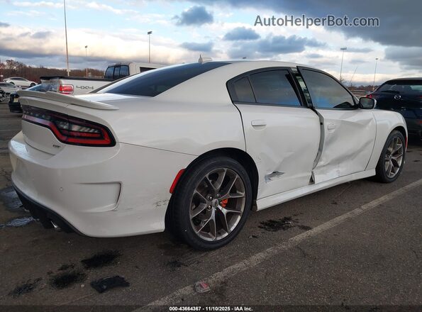 2C3CDXHG9NH176516 2022 DODGE CHARGER White უკანა მარჯვენა