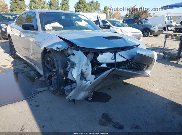 2C3CDXHGXNH227683 2022 DODGE CHARGER Silver Դիմացի տեսք