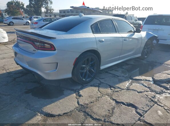 2C3CDXHGXNH227683 2022 DODGE CHARGER Silver Հետևի աջ
