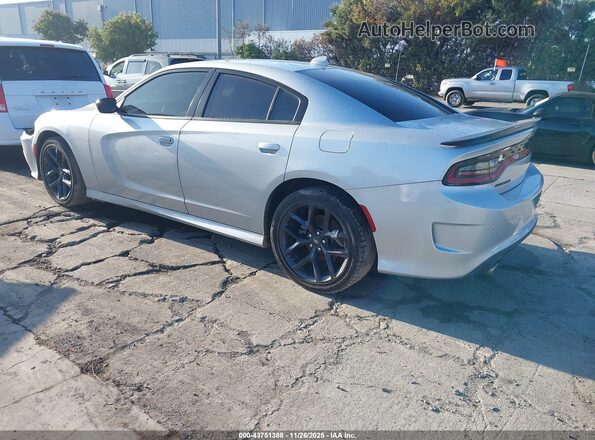 2C3CDXHGXNH227683 2022 DODGE CHARGER Silver Հետևի ձախ