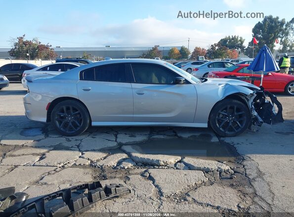 2C3CDXHGXNH227683 2022 DODGE CHARGER Silver Սալոնի 360 աստիճան տեսք
