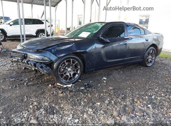 2C3CDXJG7JH174459 2018 DODGE CHARGER Black Przód lewy