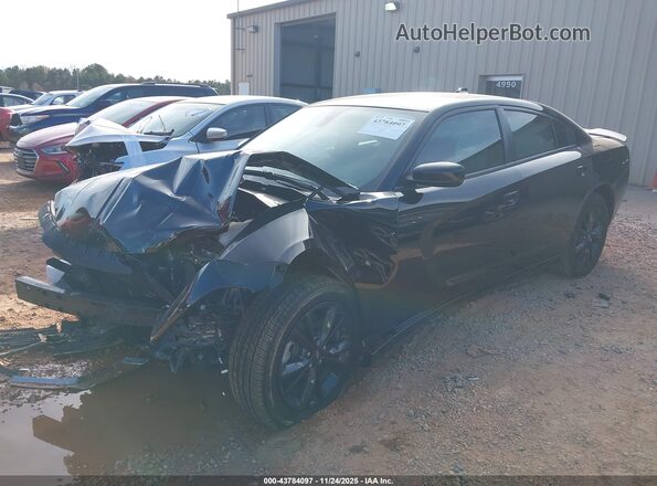 2C3CDXJG8PH706102 2023 DODGE CHARGER Black Przód lewy